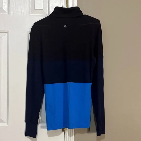 Lululemon Men's Velocity 1/4 Zip Long Sleeve Athletic Pullover - Picture 2 of 6